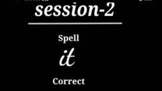 Misspelt words trick. Spell it correct with yashi priya. #misspeltwords. #spellitcorrect