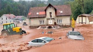 Czech Republic and Poland Went Underwater! Flash flood swept away cars and submerged houses, Europe