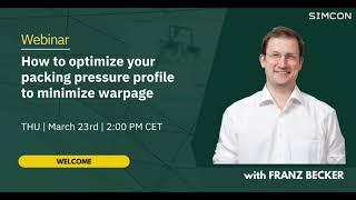 CADMould - How to optimize your packing pressure profile to minimize warpage