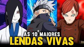 OS 10 NINJAS MAIS RESPEITADOS E TEMIDOS AINDA VIVOS EM NARUTO