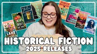 Historical Fiction 2025 Book Releases | anticipated books on my radar!