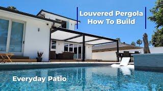 Louvered Pergola | How To Build