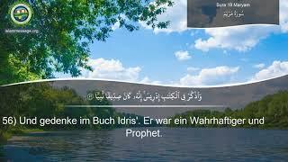 Quran Surah 19 Maryam (German translation)