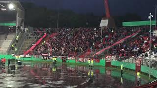 "Fußballmafia DfB" Wechselgesang Karlsruher SC vs. Bayer Leverkusen 11.08.2017