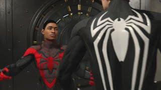 Marvel's Spider-Man 2: Peter Parker vs Miles Morales Symbiote Black Suit Ending Boss Fight