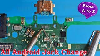 How to change any android mobile phone Micro USB Charging port jack easily