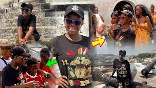 Sad Odehyieba Priscilla Became Emotional After She Storms And Tour Elmina Castle In Cape Coast 