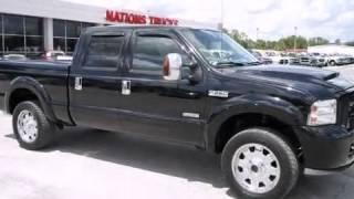 2006 Ford F-250 Leather FTX Custom Crew Cab Powerstroke Diesel 4x4 For Sale - NATIONS TRUCKS