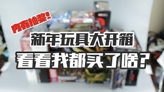 【涛哥测评】新年玩具大开箱，小伙又“败家”，看看他都买了啥？Unboxing Toys