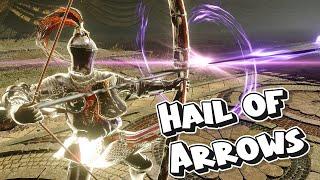 Hyperspeed Redmane Knight vs New Bosses - Hail of Arrows - Elden Ring Shadow of the Erdtree DLC