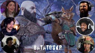 Gamers Reacts to Ratatoskr | God of War Ragnarok