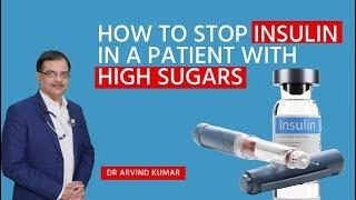 Ways to stop insulin | guide for healthcare professionals | diabetes care