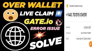 Over Protocol Airdrop Claim | Over Wallet Airdrop Withdrawal | How To Claim Over Wallet Token