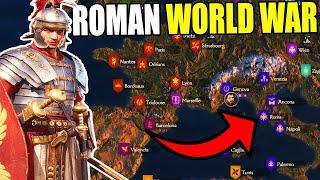 I Started a Roman Army WORLD WAR in Ancient Simulator... - Bannerlord: Eagle Rising #8