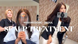 Korean Viral Scalp Treatment ㅣJuno Hair Myeongdong Street l Seoul Beauty Global