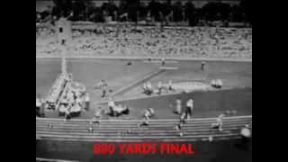 Peter Snell-880yds./Mile Double.1962 Commonwealth Games, Perth,Australia