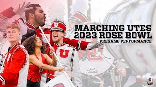 Marching Utes Pregame Performance -- 2023 Rose Bowl Game