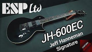 ESP LTD JH-600EC Jeff Hanneman Signature Eclipse 2012 Korea Kahler EMG Slayer guitar close up video