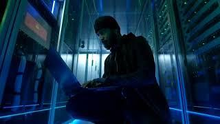 Hacker Sitting on Ground #hacker