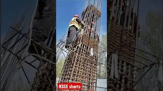 High-rise building columns reinforcement challenges #innovation #learning #construction #subscribe