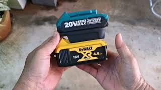 dewalt battery to total tool