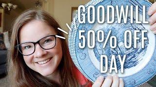 Goodwill 50% Day Home Decor Haul AND More Yard Sale Treasures!