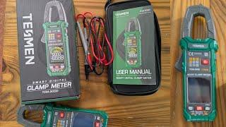 Tesman TCM-300D Digital Clamp Meter,Voltage tester Review