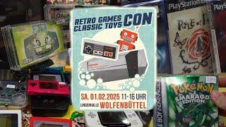 In Niedersachsen steppt der Retro Wolf // Retro Games Con Wolfenbüttel // 01.02.2025