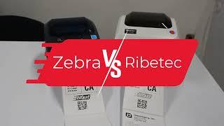 Impresora Zebra vs Ribetec