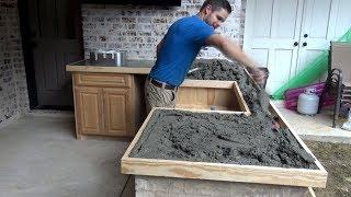 GREAT WAY TO MAKE CONCRETE COUNTER TOPS