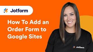 How to Add an Order Form to Google Sites