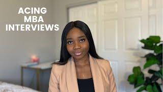 Acing MBA Interviews | How to Ace a Scholarship Interview for MBA or Grad School