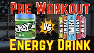 What's BETTER for Gym GAINS | Pre Workout vs Energy Drinks