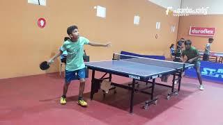 U15 - Boy's Singles Ebrahim (Trivandrum) vs Jotham Samuel (Ernakulam), State Championships