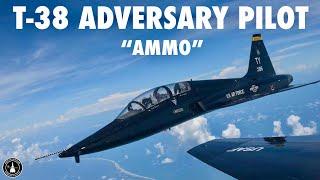 Day In The Life of a T-38 Adversary Pilot | "Ammo" (Part 1)