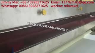 Toilet tissue glue lamination rewinding machine tissue rewinder paper toilet converting line