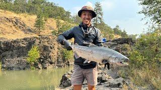 BOBBER FISHING FOR FALL CHINOOK SALMON