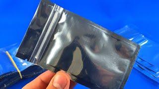  Pouch Zip Lock Bag Smell Proof #AliExpress  Haul Unbox