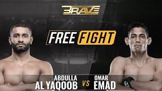 FREE MMA Fight | Abdulla Alyaqoob vs Omar Emad | BRAVE CF 57