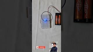 Simple LED light project || School project  #shorts #scienceproject#robotics