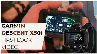 New Garmin Descent X50i Quick Look at DEMA 2024