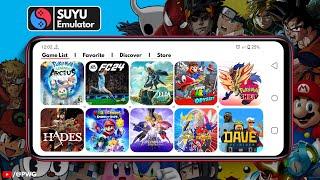 How to setup SUYU Emulator on Android | New Nintendo Switch Emulator