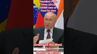 President Putin Gives Africa 50,000 Tons of Food for Free -