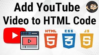 Embed YouTube video in HTML