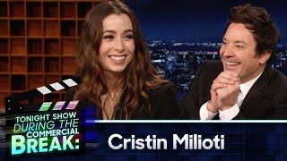 Cristin Milioti Shows Off Her Best Celebrity Impressions During Commercial Break | The Tonight Show