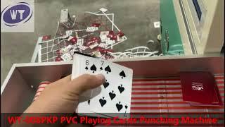 PVC Playing Cards Punching Machine Game Poker Cards Die Cutting Machine Cards Slitting Machine