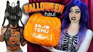 $300 TEMU HALLOWEEN HAUL & TRY ON