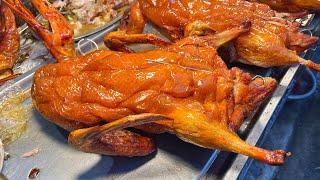 Sold 500 roasted ducks in one afternoon - everyone bought them-Travel thirsty Vietnam