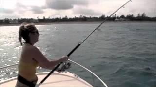 Fishing: Jupiter Monster Jack Cravalle  | Captain Fraser Simpson | Fly and Fish tv