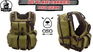 IDF plate carrier review / Oso gear Israeli plate carrier. Tactical gear review